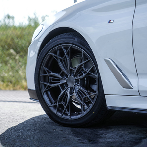 Jantes en aluminium forgé sur mesure, finition gris mat, 18-21 pouces, 5x112/120, 25 mm, 5x114.3 pour Série 5 F10, Série 3 I3 - Product Image 6