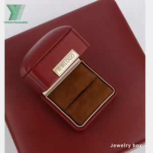 В наличии: Роскошный маленький футляр для хранения ювелирных изделий, прямоугольная подарочная коробка из искусственной кожи для украшений с возможностью нанесения логотипа на заказ. - Product Image 6