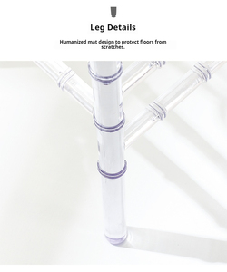 יצרן כיסאות אקריליק זולים וצבעוניים למלונות, כיסאות פלסטיק לחתונות ומסיבות, כיסאות נפוליאון לאירועים וריהוט. - Product Image 6