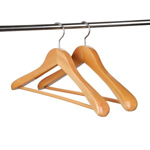 Custom Classical Luxury Clothes <strong>Wooden</strong> <strong>Coat</strong> Hangers Customized Solid <strong>Wooden</strong> <strong>Coat</strong> Hanger <strong>Stand</strong> for Sale - Product Image 3