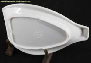 <span class=keywords><strong>Assiette</strong></span> en mélamine moderne écologique en forme de bêche design irrégulier imitant les desserts en céramique vaisselle en plastique - Product Image 5