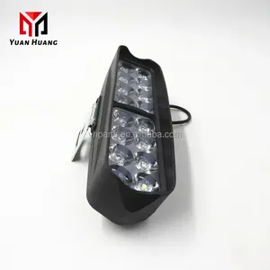 16 LED-Motorrad-Scheinwerfer 12 V Motorrad-Spiegelscheinwerfer Motor Hilfsfahrwerklicht für Lkw Motorrad-Objektiv