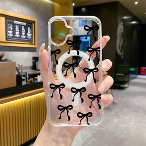 Coque de téléphone Ins Style haut de gamme en acrylique magnétique transparent Coque de téléphone adaptée à Apple 16pm pour iPhone 16e - Product Image 4