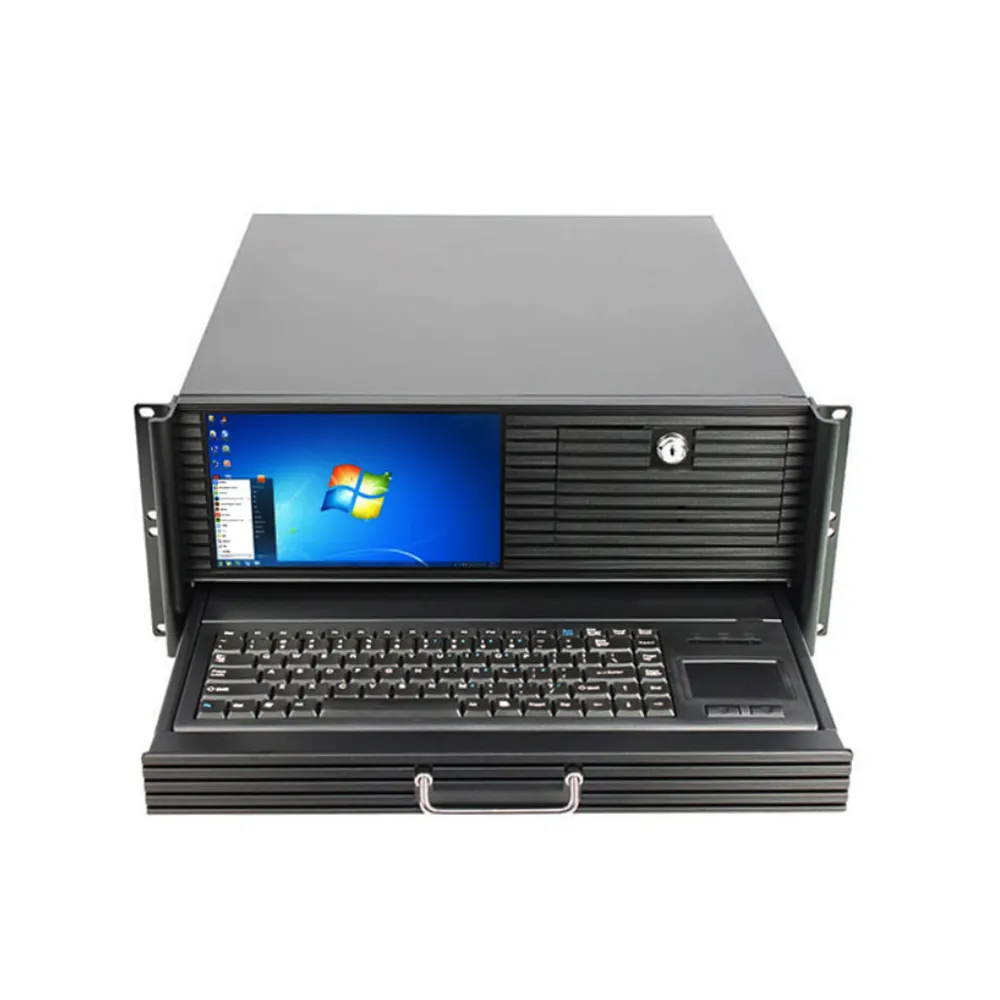 2024 Popular 4U Touch Screen IPC Chasis Industrial Computer Server Intel B75 Chipset with High Accessibility PC Host