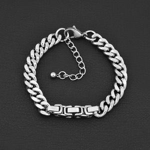 Pulsera de Cadena de Diseño Sencillo y Popular, de Acero de Titanio, a la Moda, Unisex, Venta al por Mayor de Joyería - Product Image 5