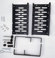 Gestion des câbles sous le bureau extensible sans perçage, plateau à câbles en métal sous le bureau avec pince, organisateur de câbles rétractable pour bureau