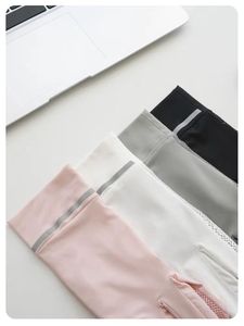 Gants de protection solaire en soie et nylon pour femmes, respirants, en maille, anti-UV, pour la conduite en plein air - Product Image 5