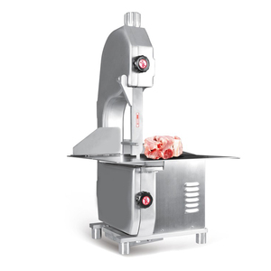 Macchina Elettrica per Taglio Carne con Lama a Nastro e Vassoio Scorrevole, Facile da Pulire, per Carne Congelata, Semi-Automatica - Product Image 4