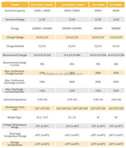 Batterie agli ioni di litio applicazione marina tensione nominale akku 12v 100ah batteria <span class=keywords><strong>fiamm</strong></span> per camper/camper marine overland/van - Product Image 6