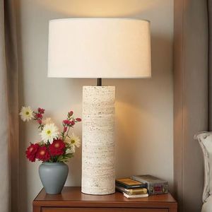 Thiết Kế Hiện Đại Bắc Âu Sáng Tạo Nhà Vàng Cave Đá Wabi Uki Kem Mặt Trăng Độc Đáo Trang Trí Cạnh Giường Bàn Đèn LED Bảng Đèn - Product Image 6