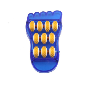 Plastica sinistra destra rullo del <span class=keywords><strong>piede</strong></span> ruota piedi massaggio salute Relax <span class=keywords><strong>piede</strong></span> alleviare la fatica strumento per la cura della Spa - Product Image 2