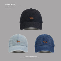 Gorra de Béisbol de Mezclilla 100% Algodón al por Mayor - Estilo Americano con Logotipo Personalizado y Parche de Goma a la Moda
