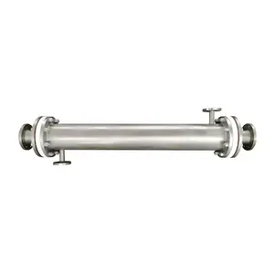 Stainless Steel 304 Water To Water Cooling Shell And Tube Heat Exchanger Condenser Price