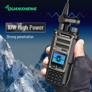 Radio transceptor de onda corta <span class=keywords><strong>HF</strong></span> QUANSHENG TK11(8) de 10W con cobertura total, receptor inalámbrico, clonación, VOX y manos libres para aficionados. - Product Image 4