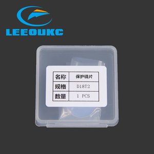 LEEOUKC 18x2 20x2 20x3 20x4mm WSX QiLin HanWei 용접기 헤드 용 섬유 레이저 손 용접 보호 광학 렌즈 1064nm - Product Image 6