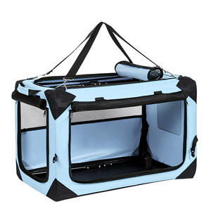 Caisse de transport souple pour <span class=keywords><strong>chien</strong></span> Petop pour siège arrière de voiture, grande cage de transport portable pour animaux de compagnie avec maille respirante pour SUV et utilisation en extérieur - Product Image 4