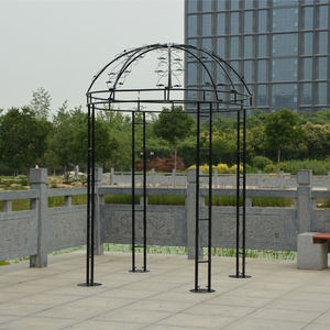 Gazebo de Boda de Hierro Metálico Personalizado, Estilo Europeo Romántico, para Eventos, Cabina de Fotos, Decoración Moderna para Exteriores - Product Image 4