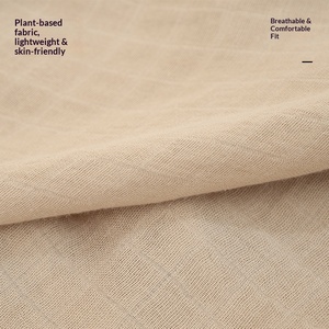 Couverture en mousseline <span class=keywords><strong>de</strong></span> <span class=keywords><strong>coton</strong></span> <span class=keywords><strong>de</strong></span> bambou multi-usage, <span class=keywords><strong>double</strong></span> couche, fine <span class=keywords><strong>gaze</strong></span>, grande taille, pour poussette, couverture d'allaitement et serviette <span class=keywords><strong>de</strong></span> bain - Product Image 5