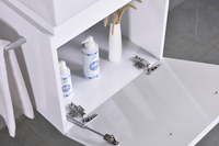 Meuble de salle de bain et de cuisine moderne de luxe avec lavabo mural et vasque intégrée – Meuble-lavabo moderne pour salle de bain