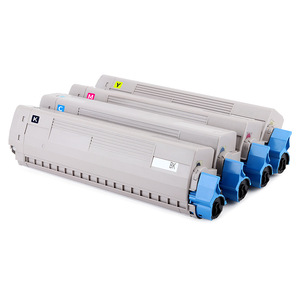 Cartouches de toner Oki C834nw C844dnL compatibles, boîte de poudre complète, imprimante laser couleur - Product Image 3