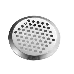 Grille de ventilation en acier inoxydable argentée pour meuble, avec dissipation thermique - Product Image 3
