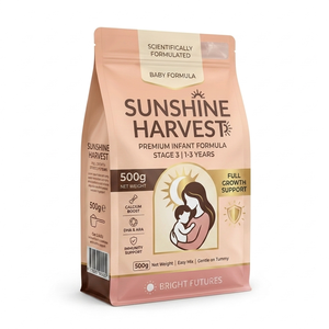 Custom Printed Food Grade 1kg Aluminum Foil Flat Bottom <strong>Bag</strong> Resealable Zipper Moisture Proof Octagonal Seal Milk Powder <strong>Bag</strong> - Product Image 2