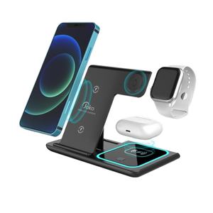 Base de Carga Inalámbrica Portátil 3 en 1 <span class=keywords><strong>JOKO</strong></span> 2026, Gran Venta para Teléfono Móvil, Auriculares y Reloj Inteligente, Potencia de Salida 10W, Entrada 5V/2A - Product Image 1