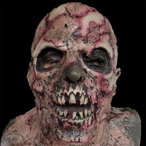 Maison hantée Costume Halloween Cosplay <span class=keywords><strong>Resident</strong></span> <span class=keywords><strong>Evil</strong></span> Masque Effrayant Biofreak Mascarade Biohazard Latex Masque Horreur Prop - Product Image 4