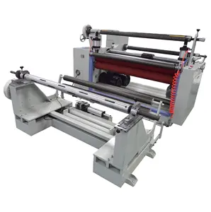 Máquina automática de corte y rebobinado de rollos de papel jumbo, 1300mm