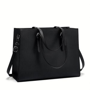 Bolso de Computadora de Gran Capacidad para Mujer, Estilo Urbano Simple, Cuadrado, con Cierre, de Poliéster, Tipo Sobre, Nuevo Estilo 2026 - Product Image 4
