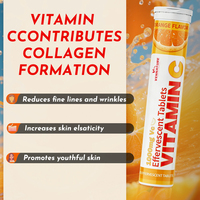 Comprimés effervescents de vitamine C 1000 mg OEM pour le soutien nutritionnel quotidien des adultes