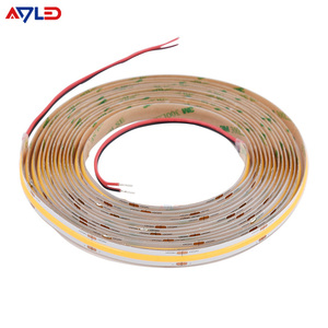 Tiras de luces LED COB de alta calidad de 12V 24V 528LEDs 3000K 4000K 6500K 10mm, regulables, con certificación CE ROHS - Product Image 6