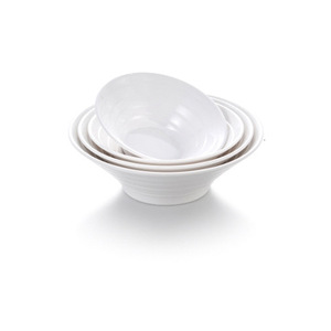 Bol à riz en mélamine imitation porcelaine A8, bol à soupe, bol à plats chauds, bol à ramen japonais, grand bol, petit bol, plastique - Product Image 3