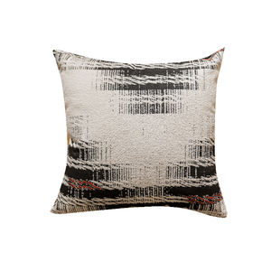 Escandinavo simple color blanco y negro tejido jacquard <span class=keywords><strong>almohada</strong></span> conjunto muestra habitación hotel hogar sofá cama <span class=keywords><strong>plana</strong></span> <span class=keywords><strong>cabeza</strong></span> cojín <span class=keywords><strong>almohada</strong></span> - Product Image 5