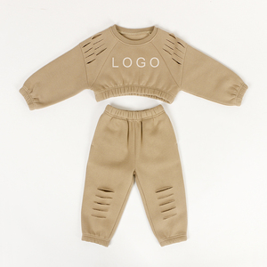 <span class=keywords><strong>Ensemble</strong></span> de vêtements pour garçons et filles, uniforme de <span class=keywords><strong>Jogging</strong></span>, Logo personnalisé, survêtement pour enfants, vente en gros - Product Image 5