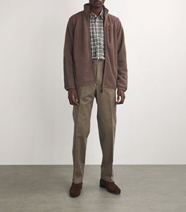 Veste en <span class=keywords><strong>jersey</strong></span> de luxe personnalisée veste Sherpa durable OEM impression numérique patchwork pour les activités de plein air - Product Image 2