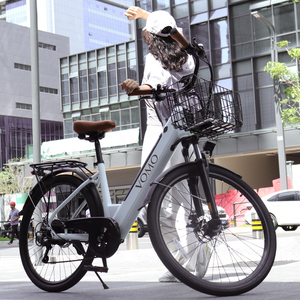 VOMO-Bicicleta eléctrica CS20 barata para mujer, bicicleta eléctrica de largo alcance, Citybike CS20 de 250W, almacén de la UE - Product Image 2