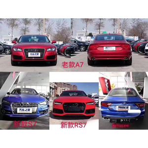 Les anciens modèles A7L pour mettre à niveau le nouveau modèle RS7 surround kit comprenant entoure phares feux arrière pare-chocs de voiture pour audi A7 - Product Image 5
