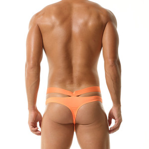 カスタムメンズアスレチックジョックストラップセクシーアジアンスタイルプラスサイズビキニひも下着ローライズナイロンランジェリー卸売 - Product Image 5