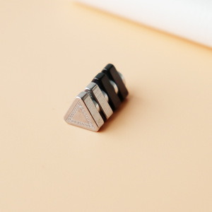 Pendientes geométricos con clip de aleación de zinc, clips magnéticos para hombre y mujer, joyería de moda sin perforaciones - Product Image 4