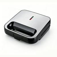 Machine à sandwich et gaufrier électrique 750W avec contrôle automatique de la température pour collations saines, idéal pour usage domestique - Vente en gros
