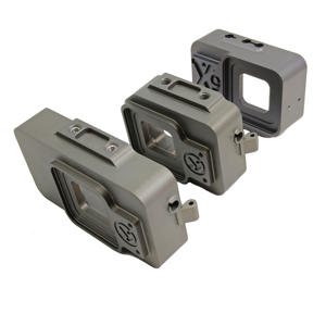 Cadre de caméra noir anodisé dur pour la <span class=keywords><strong>mer</strong></span> profonde Explorez des pièces de rechange d'usinage personnalisées pour la marine - Product Image 4