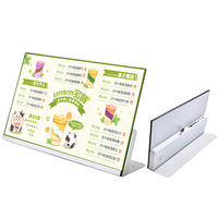 21.5 pouces petit écran de bureau LCD affichage numérique Android publicité Menu personnalisation pour cafés affiche numérique