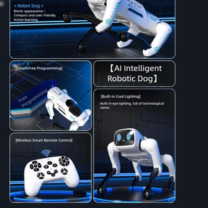 遥控机器人儿童遥控机械狗玩具科学编程动作舞蹈玩具机器人狗儿童智能 - Product Image 4