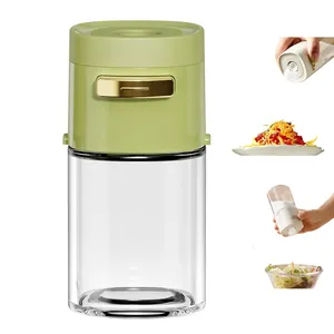 Đa chức năng 180ml gia vị container nhà bếp thủy tinh gia vị chai cho các loại gia vị