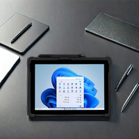 Sarung Tablet 13-Inci TPU+PC dengan Kantong Sabuk, Kompatibel dengan Surface Pro 8 & Tas & Pelindung Laptop Apple