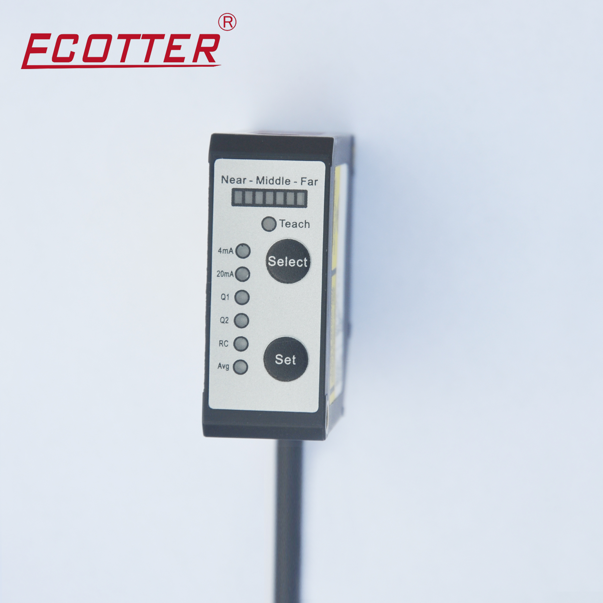 ECOTTER LSD-30 High Precision Analog 485 Output Laser Distance Sensor ...
