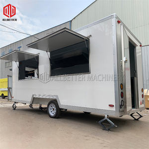 Carro de comida rápida personalizado para restaurantes, carro expendedor de barbacoa, Pizza, comida, camión, remolques, quiosco de EE. UU. - Product Image 2