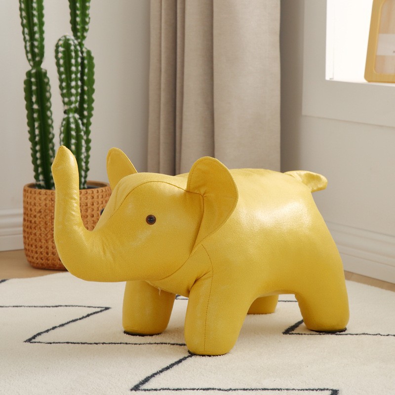 ช้างสีเหลืองแบบปกปิดเต็มตัว