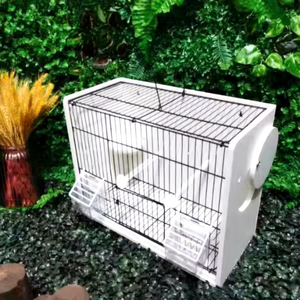 Toptan dekoratif kuş kafesleri ispinozları açık Aviary büyük süs kuş kafesi kuş gösterisi kafes - Product Image 1